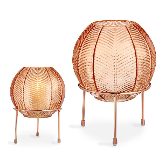 Gift Decor vaas merevaik Kula Metall Klaas (14,5x19,5x14,5cm)