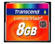 Transcend mälukaart CF 8GB MLC 133X