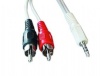Gembird audio cable JACK 3,5mm M / 2x RCA (CINCH) M 5M