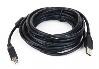 Gembird USB 2.0 A- B 1,8m cable with ferrite core