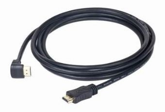 Gembird 90 degrees HDMI male-male cable with gold-plated connectors 4.5m