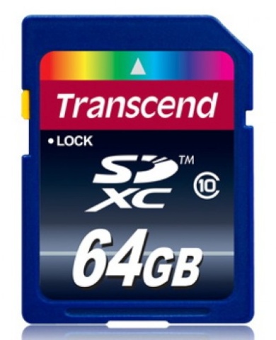 Transcend mälukaart SDXC 64GB Class 10 200x 30MB/s