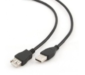Gembird USB 2.0 A-plug A-socket extension cable, 1.8 m