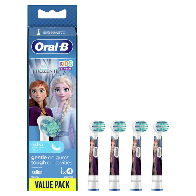 Braun lisahari hambaharjale Oral-B Stages Frozen, 4tk