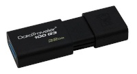 Kingston mälupulk DataTraveler 100 G3 32GB USB 3.0 must