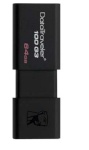 Kingston mälupulk DataTraveler 100 G3 64GB USB 3.0 must