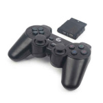GEMBIRD juhtmevaba mängupult Dual Gamepad PC PS2 PS3 must