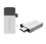 Transcend mälupulk JetFlash 380 OTG 32GB micro USB + USB 2.0 silver