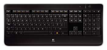 Logitech klaviatuur Wireless Illuminated K800 US must