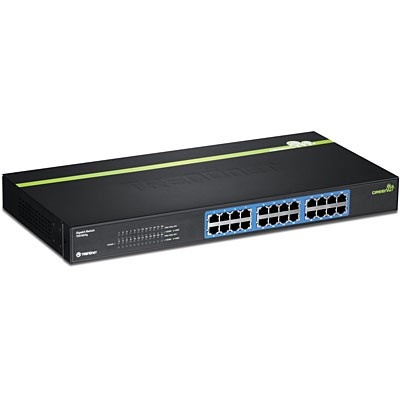 Trendnet 24-port Gbit GREENnet Desktop Metall