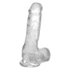 Dildo S Pleasures Läbipaistev (Ø 3,6 cm)