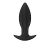Tantus anaaltapp Silikoon Koonusjas must (10 cm)