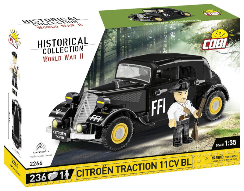 Cobi klotsid Citroen Traction 11CVBL