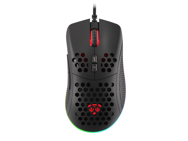 Genesis hiir Gaming Mouse Krypton 555 Wired, 8000 DPI, USB 2.0, must