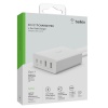 Belkin laadija Charger 4-Port GaN 108W, 2xUSB-C, 2xUSB-A