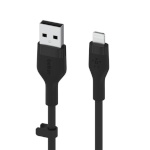 Belkin laadija Boost Charge Flex USB-A Cable with Lightning Connector 2m, must
