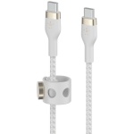 Belkin laadija Boost Charge Pro Flex USB-C -> USB-C Cable 60W 2m, valge