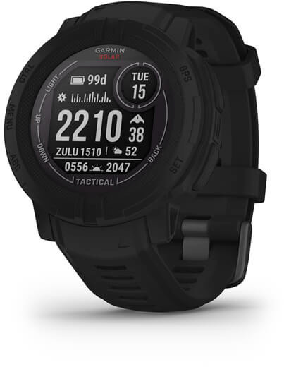 Garmin pulsikell Instinct 2 Solar Tactical Edition must