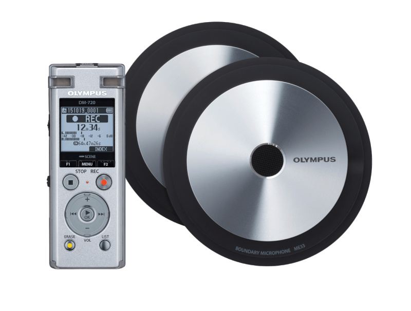 Olympus diktofon DM-720 Meet & Record Kit