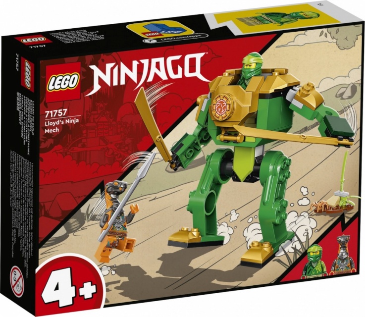 Lego klotsid Ninjago 71757 Lloyd's Ninja Mech