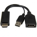 Cablexpert Active 4K HDMI -> DisplayPort Adapter A-HDMIM-DPF-01 0.1m must
