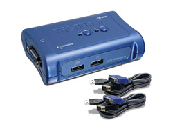 Trendnet tarvik 2-port Dvi Kvm Switch