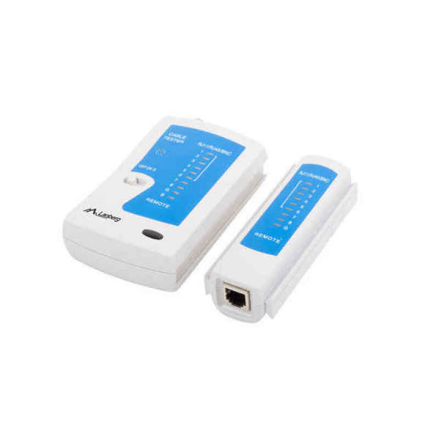 Lanberg võrgukaabli tester NT-0401, valge