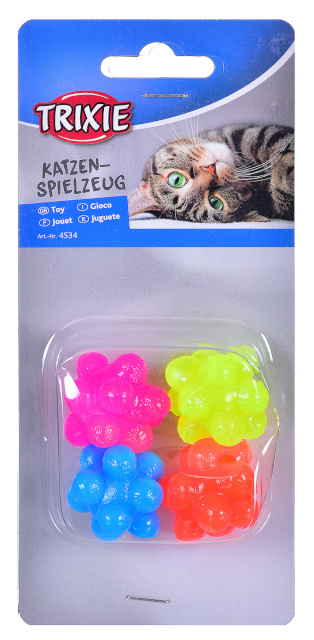 Trixie lemmiklooma mänguasi Set of bubble balls 3.5cm 4tk
