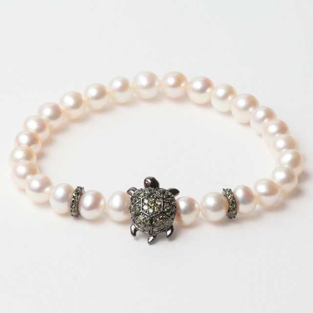 Lancaster naiste käevõru JLA-BR-TURTLE-3-WH 16mm