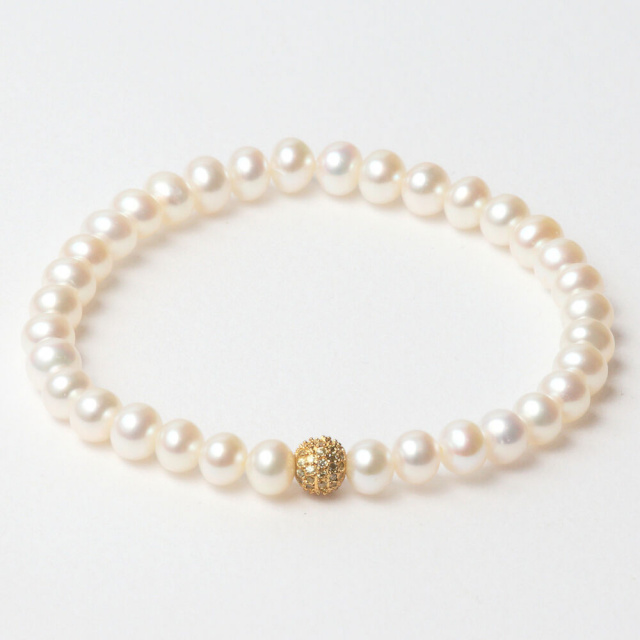 Lancaster naiste käevõru JLA-BR-SB-6-WH 16mm