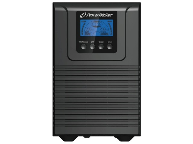 PowerWalker UPS ONLINE UPS 1000VA TG 4x IEC OUT, USB/RS232, LCD, TOWER, EPO