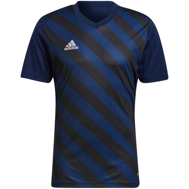 Adidas Teamwear T-särk meestele Entrada 22 Graphic Jersey tumesinine-must HF0131 , suurus S