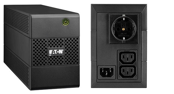 Eaton UPS 5E 650 360W Tower 2xIEC 1xDIN 5E650iDIN