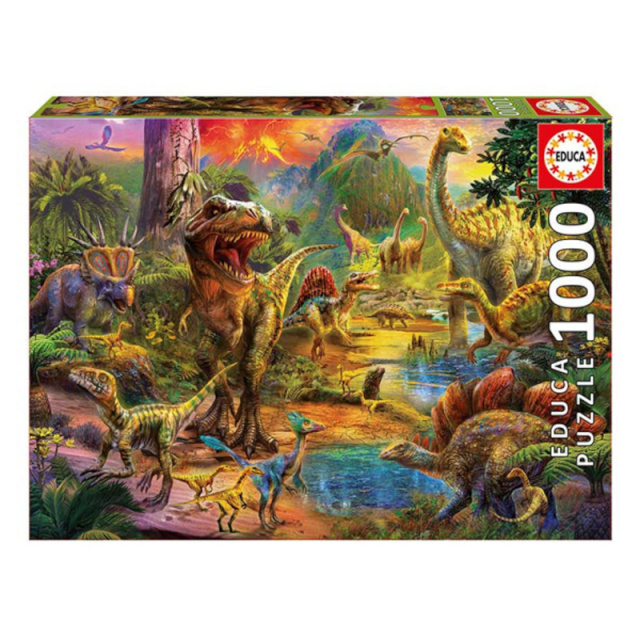 Educa pusle Dinosaur Land 1000-osaline