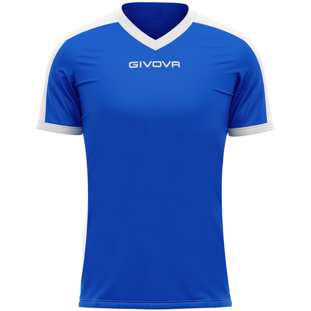 Givova T-särk Revolution Interlock sinine-valge MAC04 0203 , suurus L