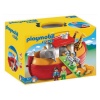 Playmobil klotsid Playset 1.2.3 Noah's Ark Case 6765