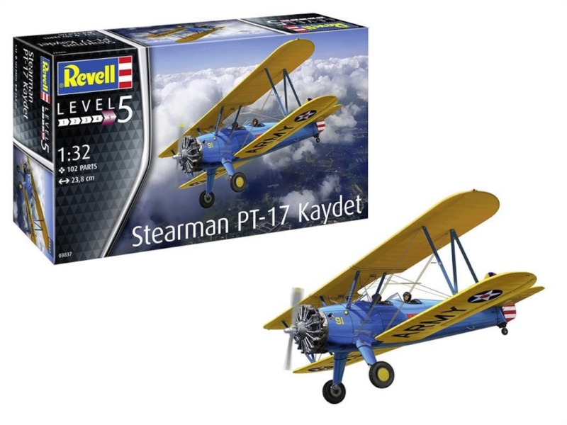 Revell Plastic model Stearman PT-17 Kaydet