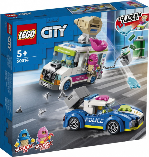 Lego klotsid City 60314 Police Chased Ice Cream Truck