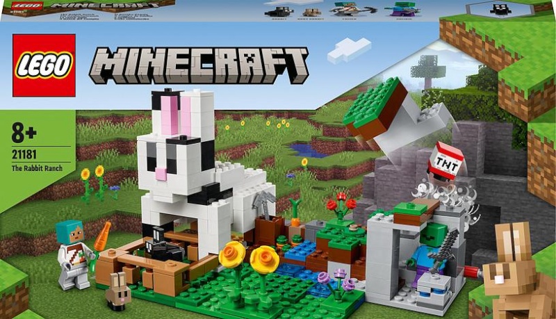 Lego klotsid Minecraft The Rabbit Ranch (21181)