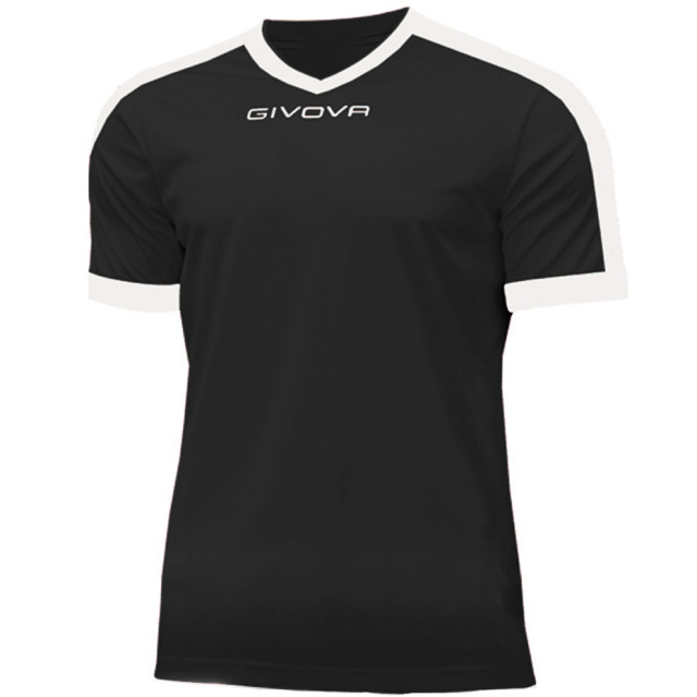 Givova T-särk Revolution Interlock must-valge MAC04 1003 , suurus L