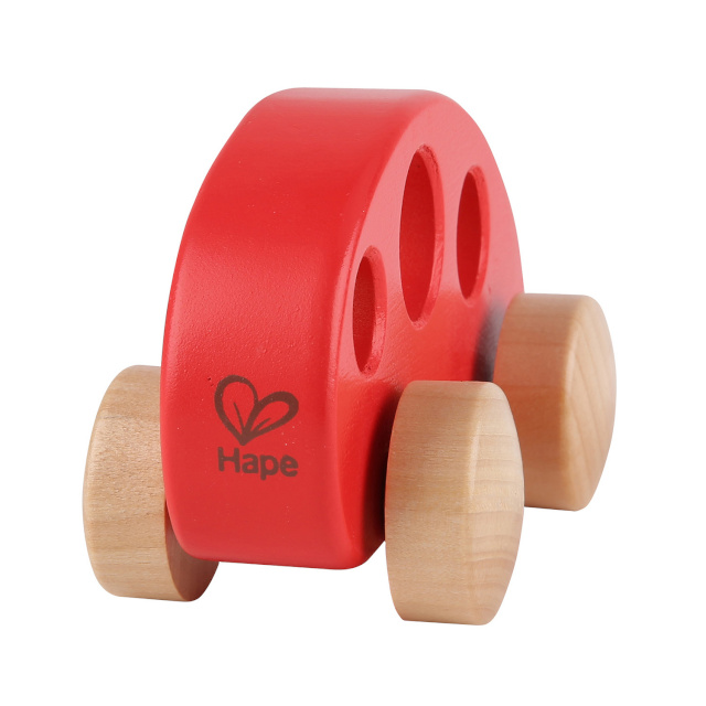 Hape puidust mänguasi Mini kaubik, punane, E0052A