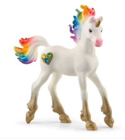 Schleich mängufiguur Bayala 70727 Rainbow Love Unicorn Foal