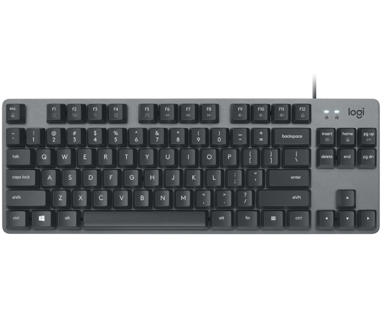 Logitech klaviatuur K835 TKL GX Mechanical, Deutsch (920-010008)