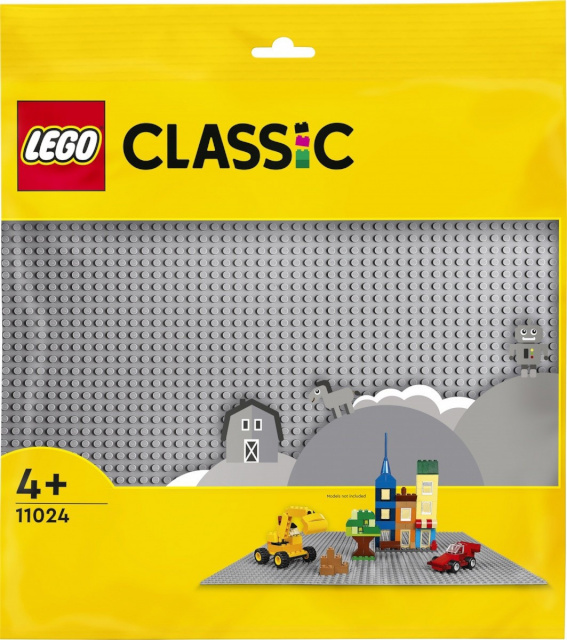 LEGO alusplaat Classic 11024 Gray Baseplate, hall
