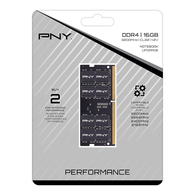 PNY mälu 16GB DDR4 3200MHz 25600 MN16GSD43200MHz-TB