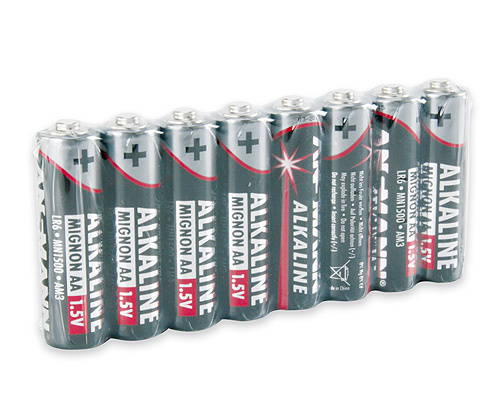 Ansmann patarei Alkaline Mignon AA red-line 8tk.