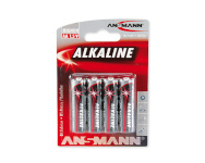 Ansmann patarei Alkaline Mignon AA red-line 4tk.