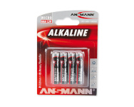 Ansmann patarei Alkaline Micro AAA red-line 4tk.