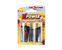 Ansmann patarei Alkaline Mono D LR 20 X-Power 2tk.