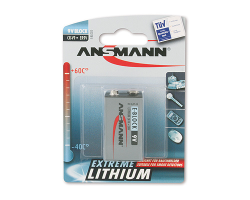 Ansmann patarei Lithium 9V block Extreme